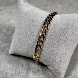 Blazetaki Gold Zincir Çelik Bileklik