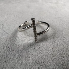 Blazetaki Gümüş (silver) Zirkon Taşlı Yüzük